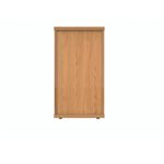 Polaris 3 Drawer Desk High Pedestal 404x600x730mm Norwegian Beech KF77874