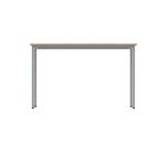 Polaris Rectangular Multipurpose Table 1200x600x730mm Canadian Oak/Silver KF77894