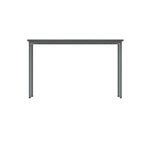 Polaris Rectangular Multipurpose Table 1200x600x730mm Alaskan Grey Oak/Silver KF77902