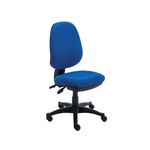 Sheaf Operator Chair Upholstered 590x555x1090 Royal Blue KF77949