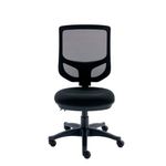 Polaris Nesta Mesh Back Operator Chair 2 Lever 590x900x1050mm Black KF77950