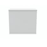 Polaris 3 Drawer Desk High Pedestal 404x800x730mm Arctic White KF78023