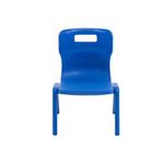 Titan One Piece Classroom Chair 360x320x513mm Blue (Pack of 30) KF78595