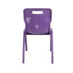 Titan One Piece Classroom Chair 482x510x829mm Purple (Pack of 30) KF78643