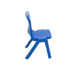 Titan One Piece Classroom Chair 360x320x513mm Blue (Pack of 30) KF78595