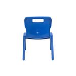 Titan One Piece Classroom Chair 360x320x513mm Blue (Pack of 30) KF78595