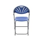 Titan Folding Chair 445x460x870mm Blue KF78658