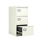 Jemini 3 Drawer Filing Cabinet 470x622x1016mm White KF78707