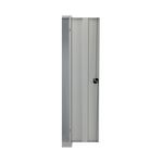 Talos Double Door Stationery Cupboard 920x420x1950mm Grey TCSDDC1950GR