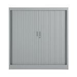 Talos Side Opening Tambour Unit 1000x450x1050mm Grey TCSOT1050GR