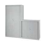 Talos Side Opening Tambour Unit 1000x450x1050mm Grey TCSOT1050GR