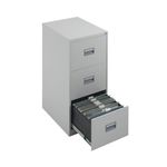Talos 3 Drawer Filing Cabinet 465x620x1000mm Grey TCS3FC-GR