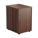Ff Jemini Walnut 2 Drawer File Cabinet