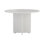 Jemini Round Meeting Table 1100x1100x730mm KF78958