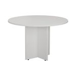 Jemini Round Meeting Table 1100x1100x730mm KF78958