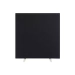 Jemini Floor Standing Screen 1600x25x1600mm Black KF79012