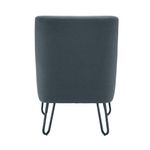 Jemini Reception Armchair Hairpin Leg Grey KF79142