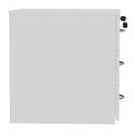 5 Star Modara 18mm Mobile 3 Drw Pedestal 434x580x525mm White KF79826