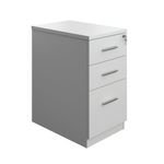 5 Star Modara 18mm Dskh 3 Drw Pedestal 434x600x730mm White KF79828