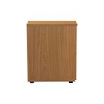 Jemini 3 Drawer Desk High Pedestal 404x600x730mm Nova Oak KF79858