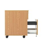 Jemini 2 Drawer Mobile Pedestal 404x500x595mm Nova Oak KF79872