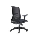Arista Digby High Back Executive Chair 670x630x945-1065mm Mesh Back Black KF79886