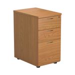 First 3 Drawer Desk High Pedestal 404x800x730mm Nova Oak KF79931