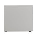 First 3 Drawer Desk High Pedestal 404x800x730mm White KF79932