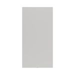 First 3 Drawer Desk High Pedestal 404x800x730mm White KF79932