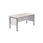 5 Star Modara Rectangular Desk 1500x750x730mm White KF800018