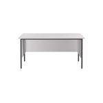 5 Star Modara Rectangular Desk 1500x750x730mm White KF800018