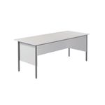 5 Star Modara Rectangular Desk 1800x750x730mm White KF800024