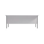 5 Star Modara Rectangular Desk 1800x750x730mm White KF800024