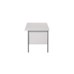 5 Star Modara Desk 2 Drw Fixed Pedestal 1200x730mm White KF800037