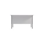 5 Star Modara Desk 2 Drw Fixed Pedestal 1200x730mm White KF800037
