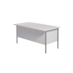 5 Star Modara Desk 2 Drw Fixed Pedestal 1500x730mm White KF800059