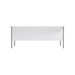 5 Star Modara Desk 2/3 Drw Fixed Pedestal 1800x730mm White KF800108