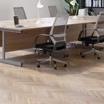 Jemini Single Rectangular Desk 1400x800x730mm White/White KF801216