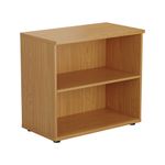 First 1 Shelf Wooden Bookcase 800x450x730mm Nova Oak KF803782