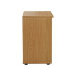 First 1 Shelf Wooden Bookcase 800x450x730mm Nova Oak KF803782