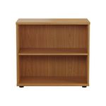 First 1 Shelf Wooden Bookcase 800x450x730mm Nova Oak KF803782