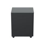 Jemini Slimline Pedestal Steel Black KF80388