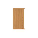 Astin Bookcase 1 Shelf 800x400x730mm Norwegian Beech KF803927