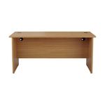 Jemini Rectangular Panel End Desk 1400x800x730mm Nova Oak KF804420