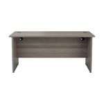 Jemini Rectangular Panel End Desk 1800x800x730mm Grey Oak KF804536