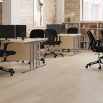 Jemini Rectangular Cantilever Desk 800x600x730mm White/White KF806172