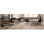 Jemini Rectangular Cantilever Desk 1800x800x730mm White/White KF807254