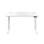 Jemini Sit/Stand Height Adjustable Desk 1200x800 Wht KF809791