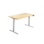 Ff Jemini Sitstand 1400X800 Mpl/Wht