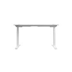 Jemini Sit/Stand Height Adjustable Desk 1600x800 Wht/Wht KF810032